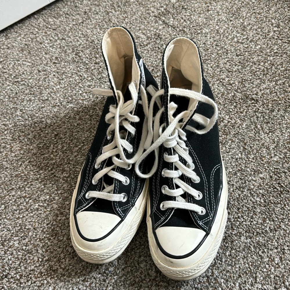 Converse chuck 70 black high top sneakers